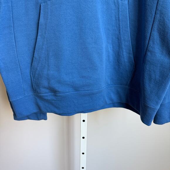 Mizuno sz S Blue Performance Hoodie Pullover Lightweight Activewear - Picture 3 of 9